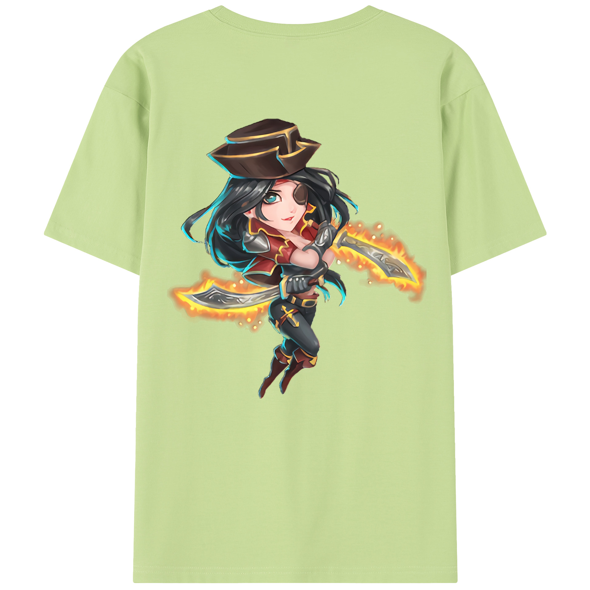 リーグ・オブ・レジェンド League of Legends LOL 綿100％半袖Tシャツ（背面プリント）
